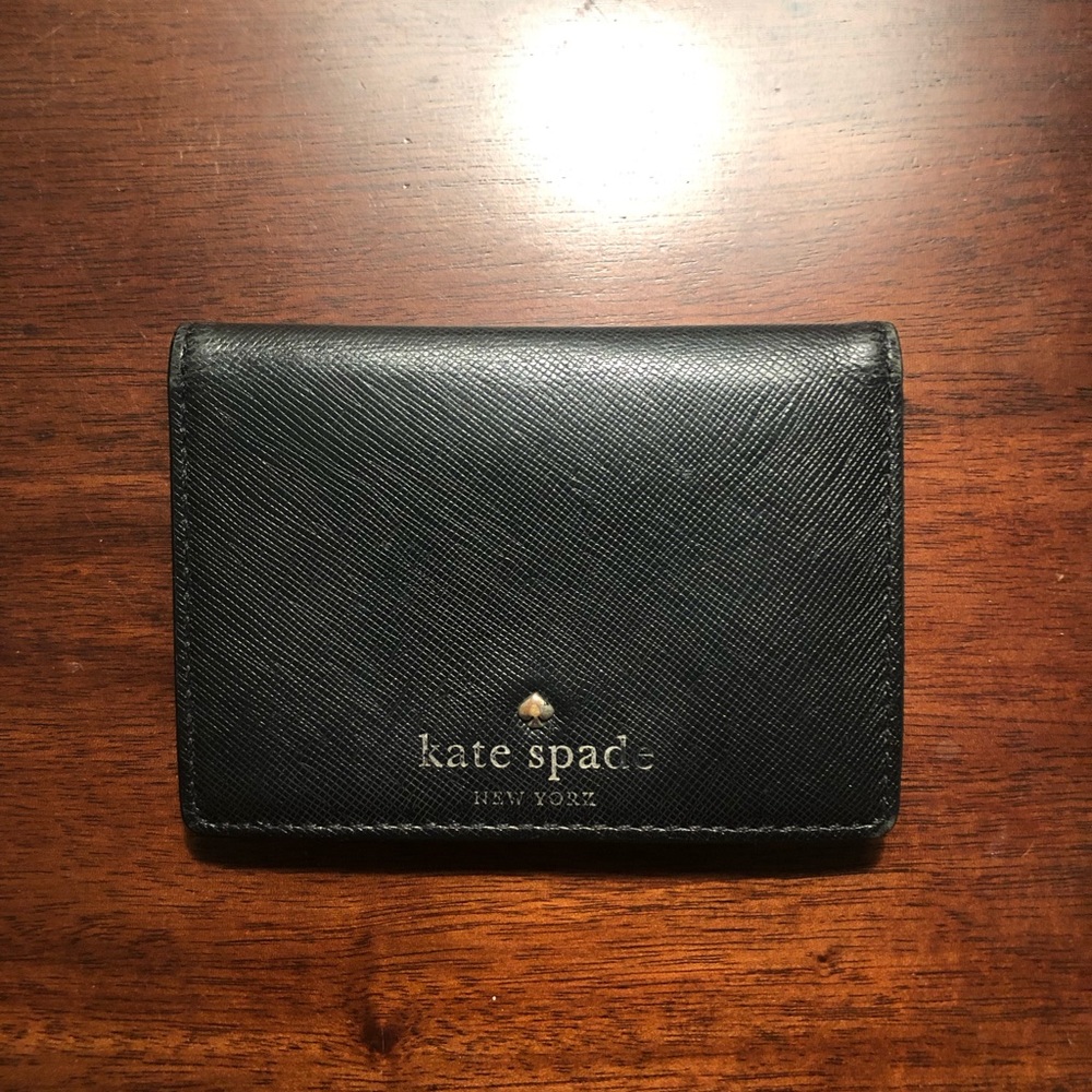 Black Kate Space mini wallet/card holder